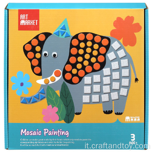 Eva Mosaic Painting Set for Education Animal